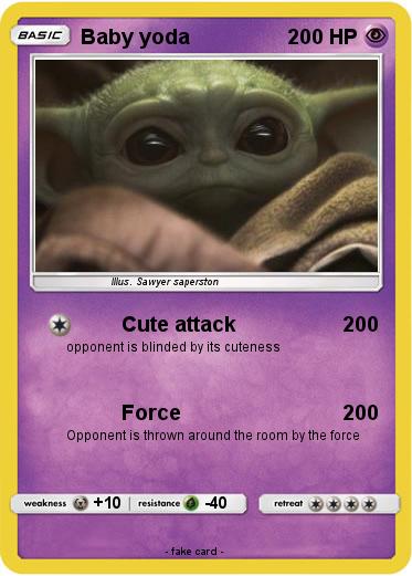Pokemon Baby yoda