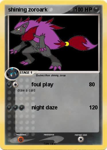 Pokemon shining zoroark
