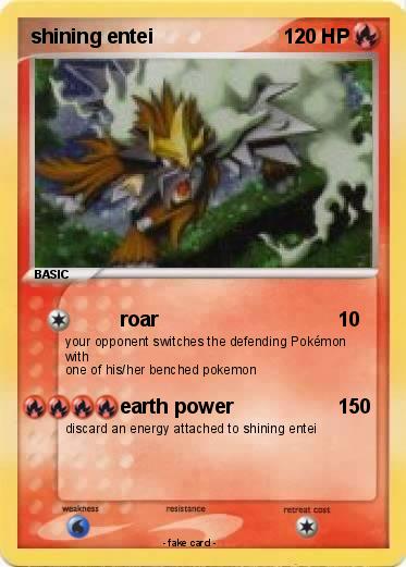 Pokemon shining entei