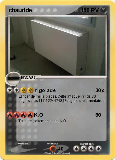 Pokemon chaudde