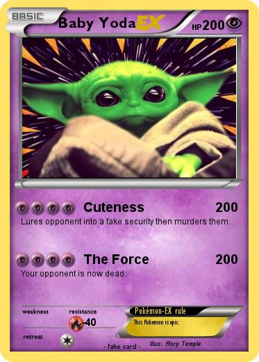Pokemon Baby Yoda