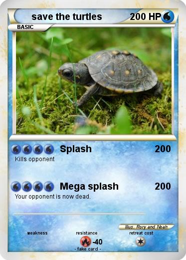Pokemon save the turtles