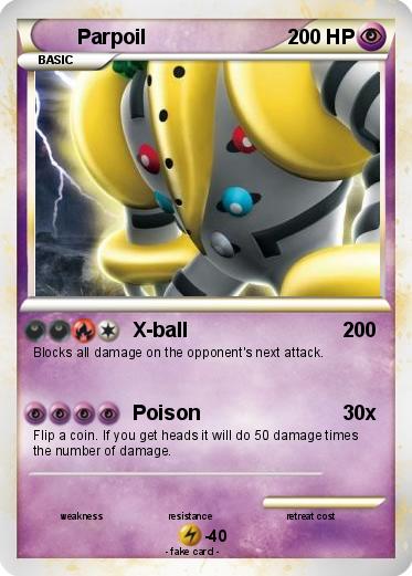 Pokemon Parpoil