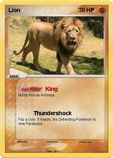 Pokemon Lion