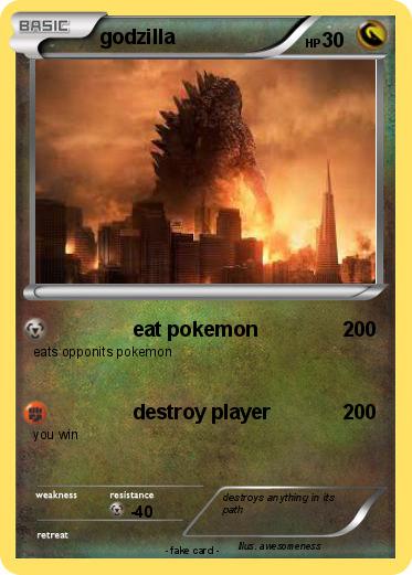 Pokemon godzilla