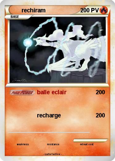 Pokemon rechiram