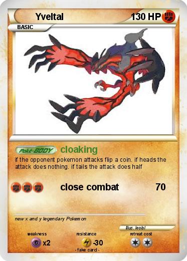 Pokemon Yveltal