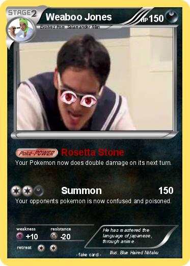 Pokemon Weaboo Jones