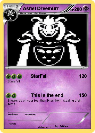 Pokemon Asriel Dreemurr