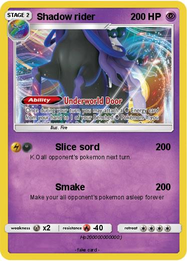 Pokemon Shadow rider