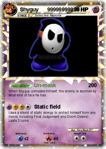 Pokemon Shyguy      99999999999 HP