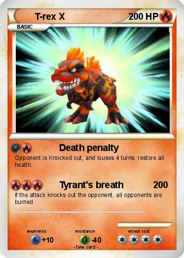 Pokemon T-rex X