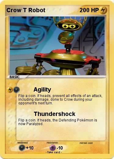 Pokemon Crow T Robot