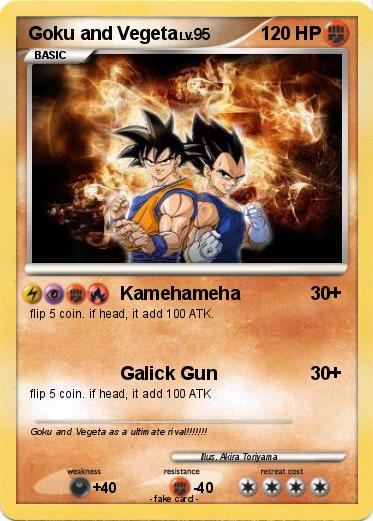 Pokemon Goku and Vegeta