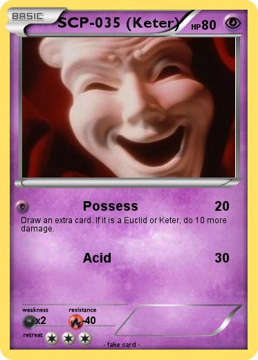 Pokemon SCP-035 (Keter)
