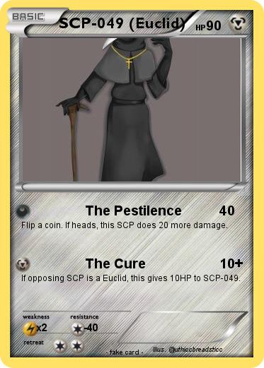 Pokemon SCP-049 (Euclid)