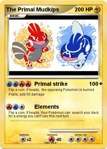 Pokemon The Primal Mudkips