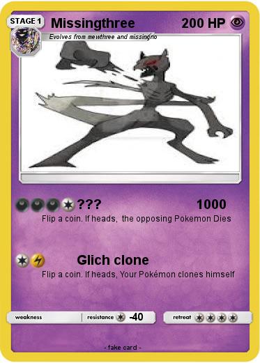 Pokemon Missingthree