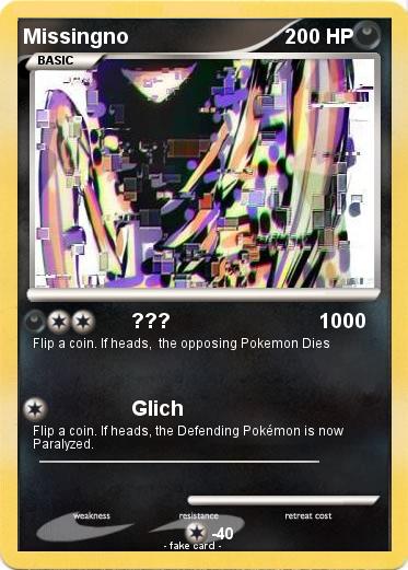 Pokemon Missingno