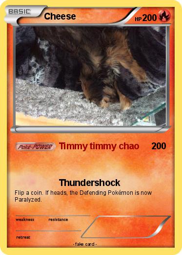 Pokemon Cheese