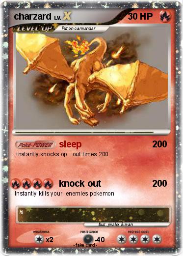 Pokemon charzard