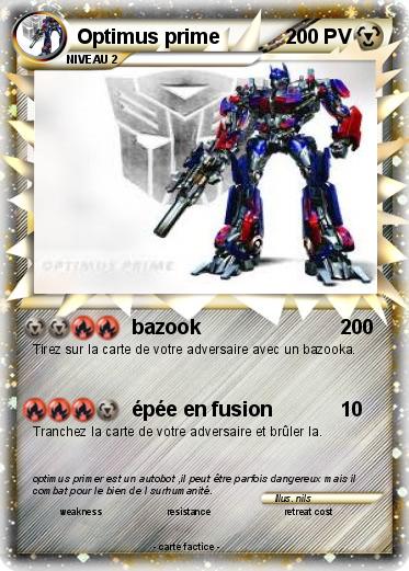 Pokemon Optimus prime