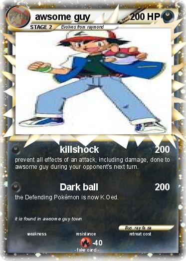 Pokemon awsome guy
