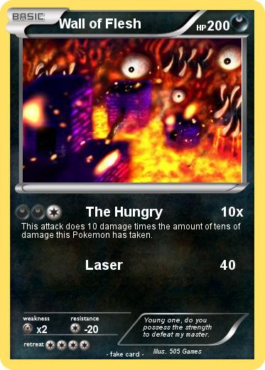 Pokemon Wall of Flesh