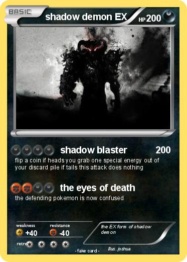 Pokemon shadow demon EX