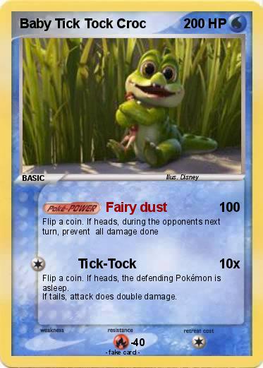 Pokemon Baby Tick Tock Croc