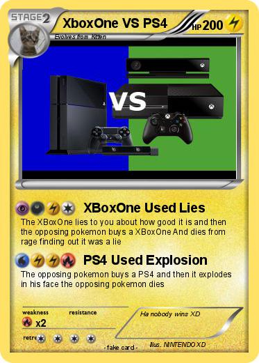 Pokemon XboxOne VS PS4