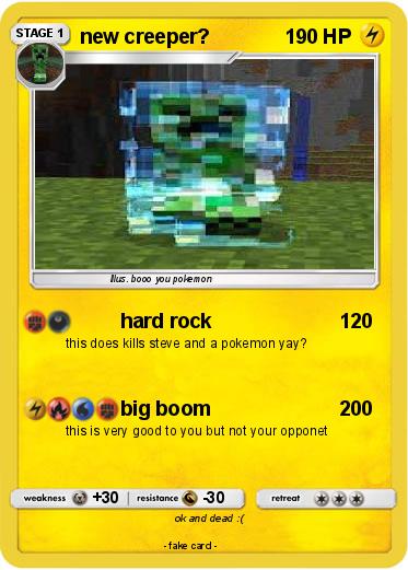 Pokemon new creeper?