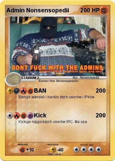 Pokemon Admin Nonsensopedii