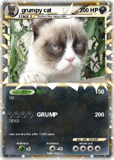 Pokemon grumpy cat