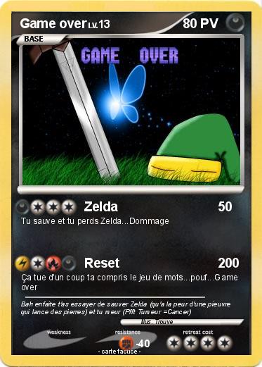 Pokemon Game over