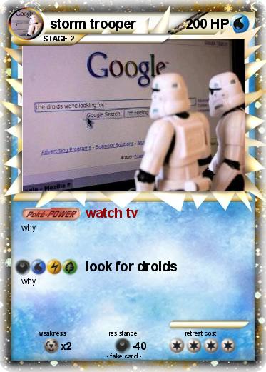 Pokemon storm trooper