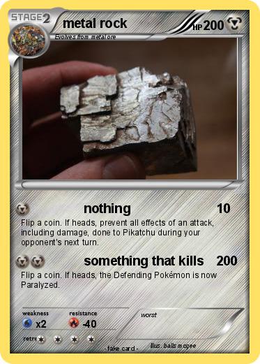 Pokemon metal rock