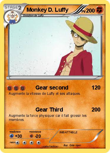 Pokemon Monkey D. Luffy