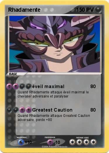 Pokemon Rhadamente 