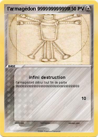 Pokemon l'armagédon 999999999999