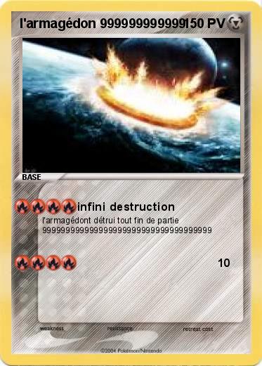 Pokemon l'armagédon 999999999999