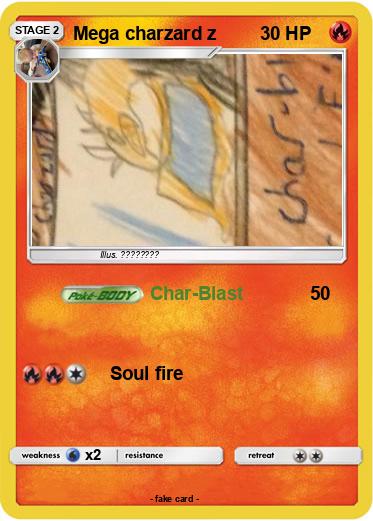 Pokemon Mega charzard z