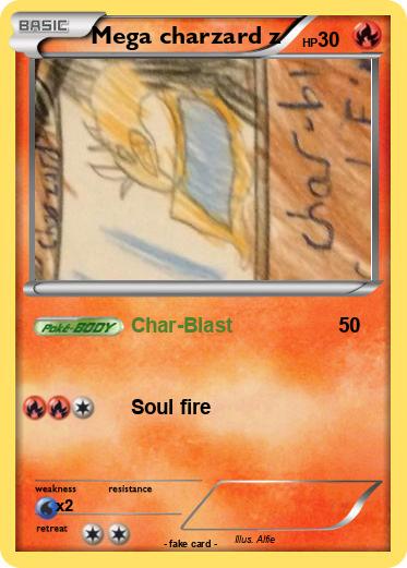 Pokemon Mega charzard z