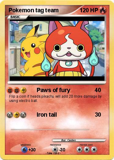 Pokemon Pokemon tag team