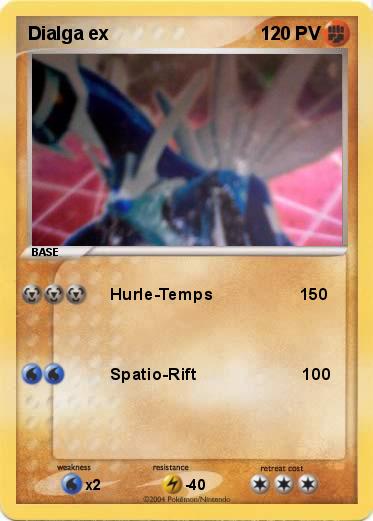 Pokemon Dialga ex
