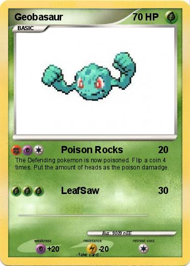 Pokemon Geobasaur