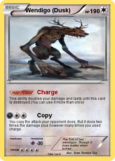 Pokemon Wendigo (Dusk)