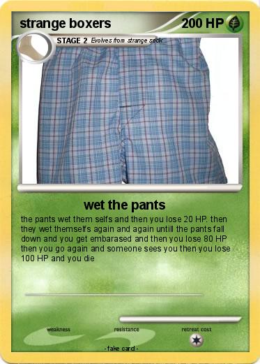 Pokemon strange boxers
