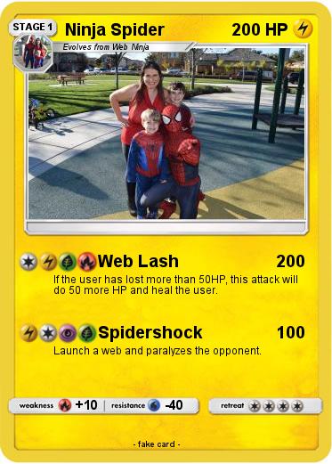 Pokemon Ninja Spider