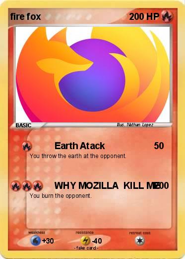 Pokemon fire fox